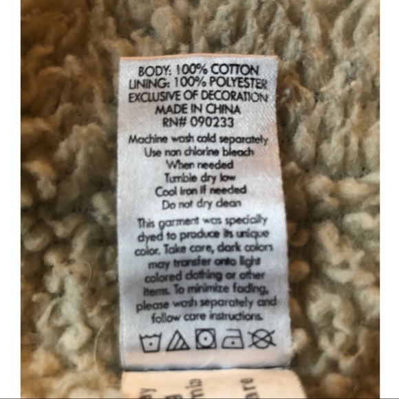 Pacsun Los Angeles Embroidered Sherpa Denim Coat - Picture 14 of 14